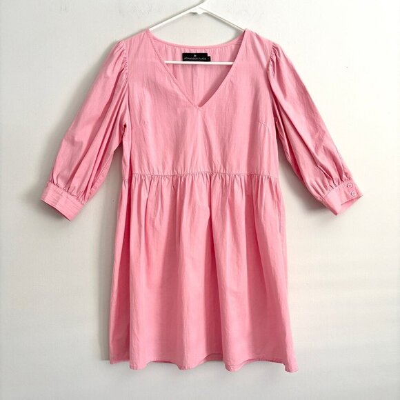 Pomander Place Pink 3/4 Sleeve Lizzie Dress Women’s Size Small - Picture 1 of 8